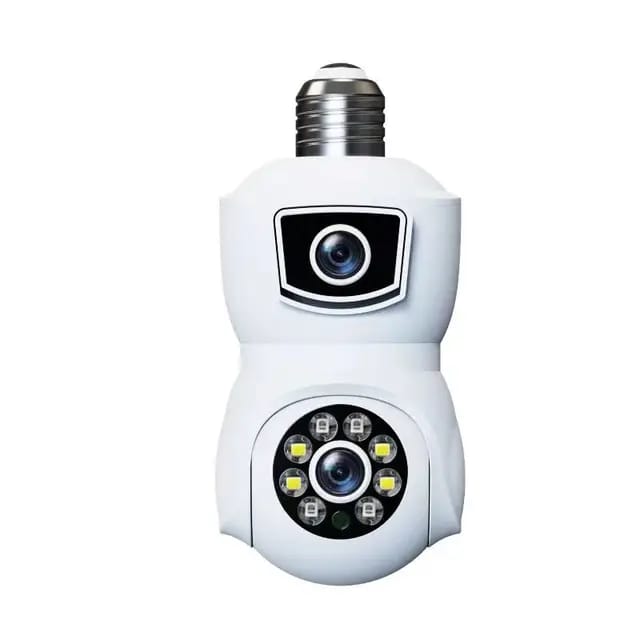 Dual Lens Smart WiFi CCTV Camera: Advanced Wireless Home Security System