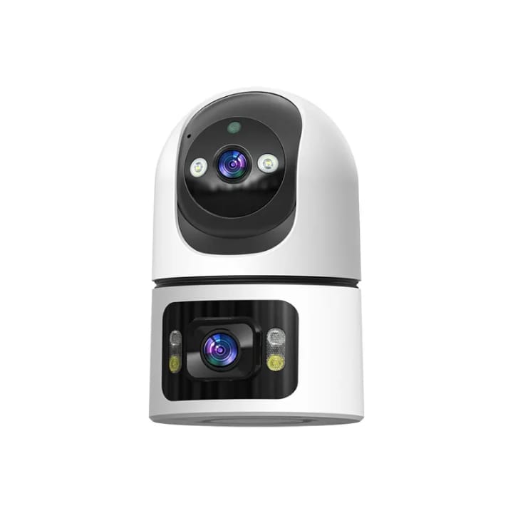 Dual Lens Smart WiFi CCTV Camera 360: Advanced Wireless Home Security System